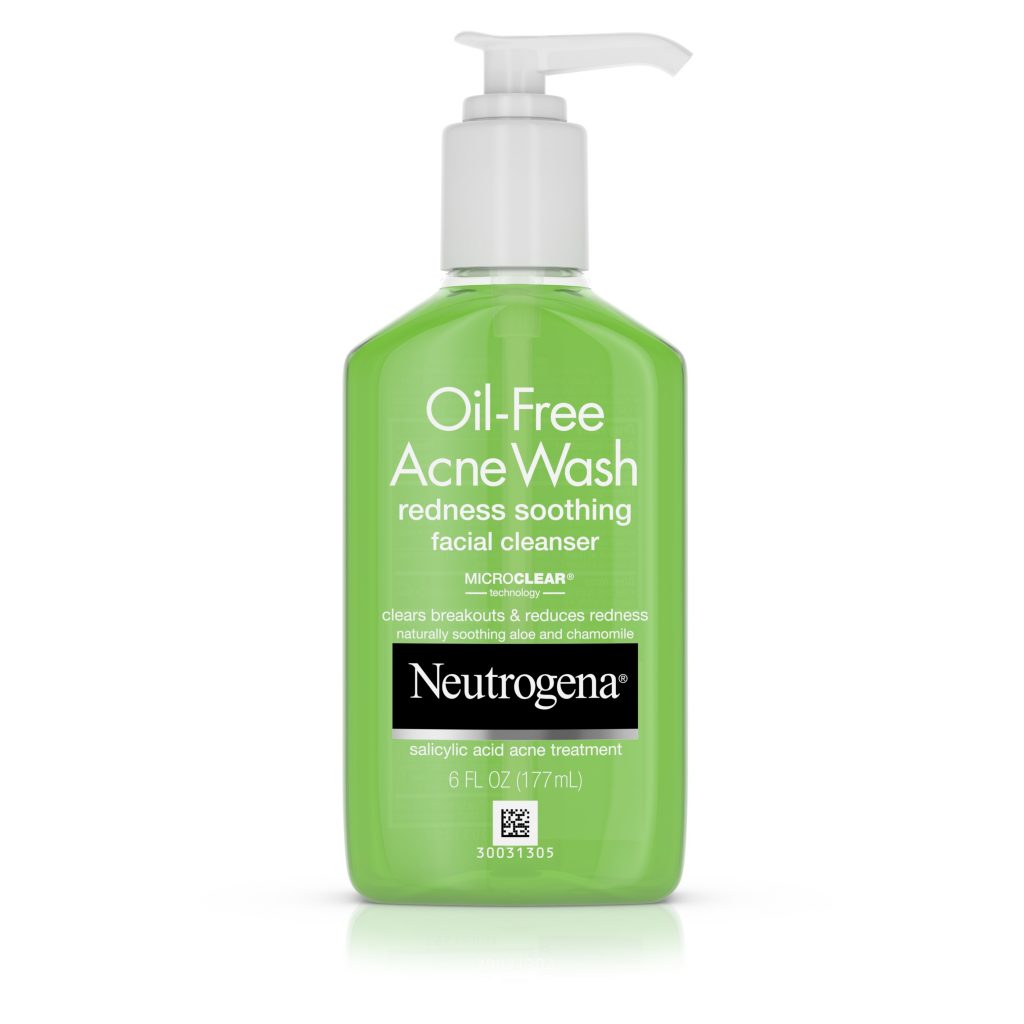neutrogena oil-free acne face wash