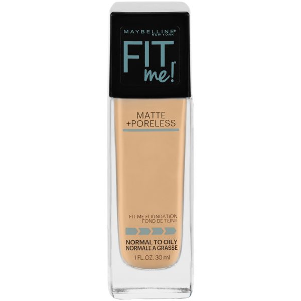 Maybelline New York Fit Me Matte + Poreless Vs Dewy + Smooth ...