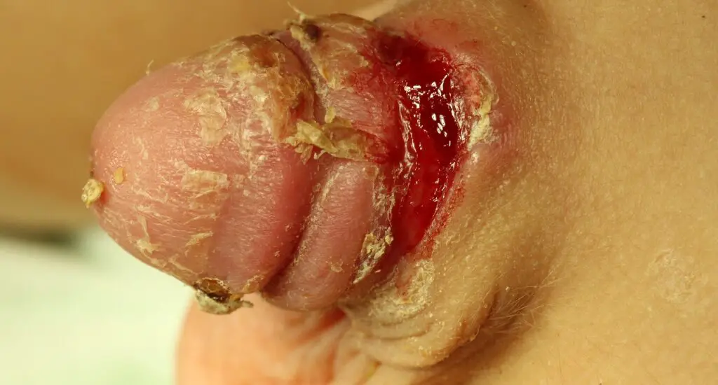 skin after circumcision